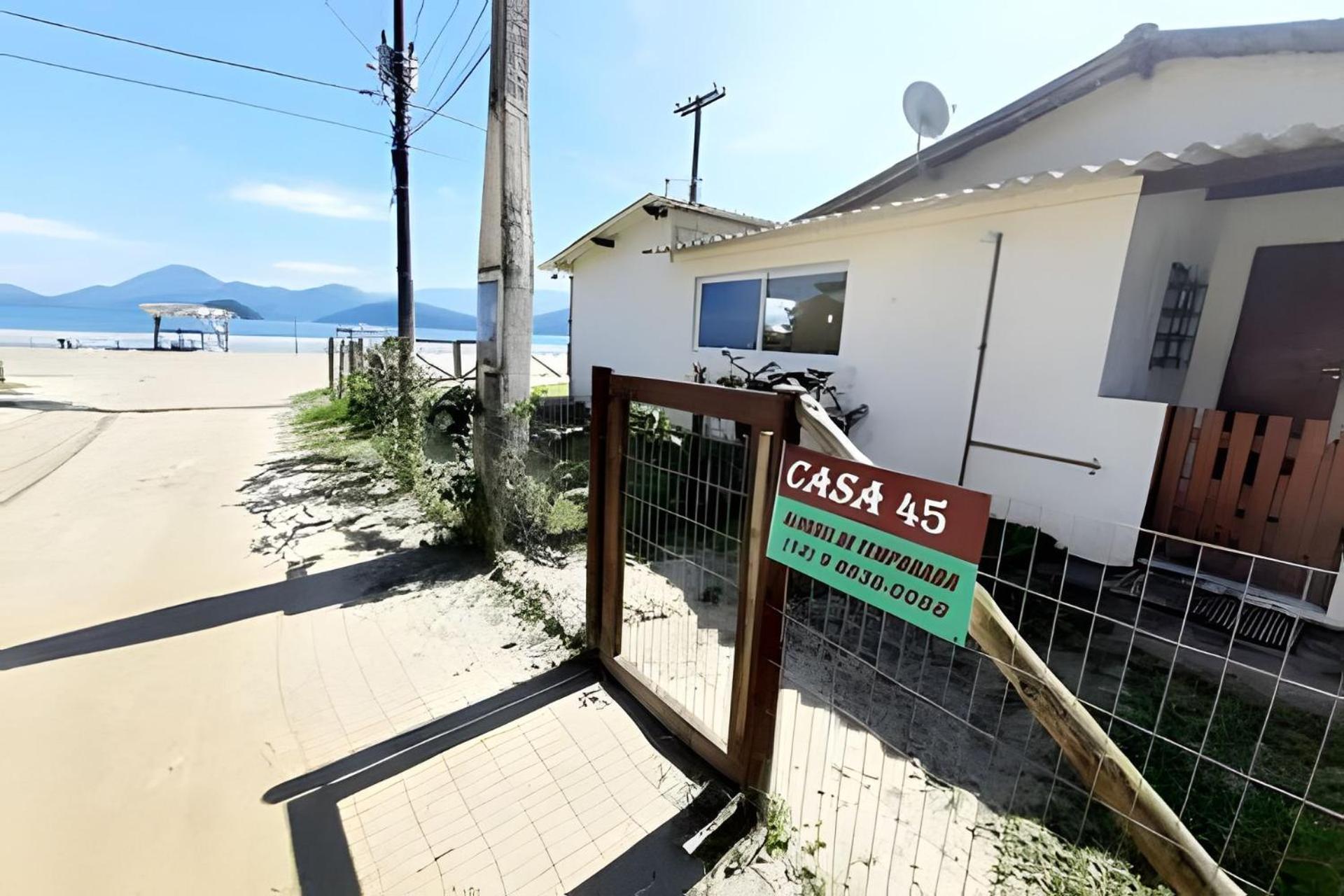 Vista Para O Mar Casa 45 Praia Do Estaleiro 우바투바 외부 사진